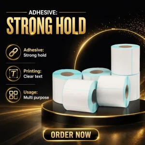 Customized Brand Packaging Labels High Quality Self Adhesive Sticker for Food Cosmetic & Bottle Packaging