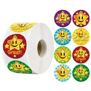 Customized Cartoon Graffiti Kids Rewards Encouragement Stickers Color Stickers Stickers