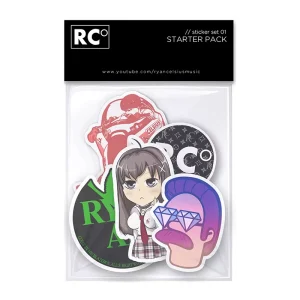 Customized Company Logo Waterproof Die Cut Vinyl Promotional Stickers Packs for Laptop Skateboard