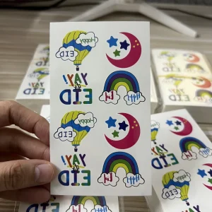 Customized Cute Tattoo Stickers Temporary Tattoo Sticker Sheet for Kids