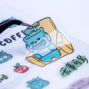Customized Decorative Stickers Personalized Transparent Stickers Transparent Cartoon Stickers Transparent Background Stickers