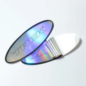 Customized Die Cut Holographic Adhesive Stickers Waterproof Printed Transparent Vinyl Design