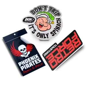 Customized Die Cut Logo Stickers Waterproof Vinyl Sticker Self Adhesive Printing Labels For Packaging