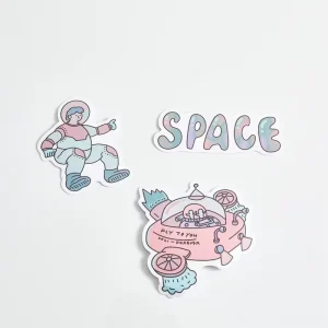 Customized Die cutting Stickers With Matte Surface Adhesive Labels by Professional Manufacturers