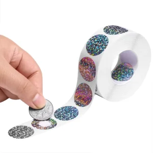 Customized Eco Friendly Durable Recyclable Gift Craft Adhesive Label with Custom Color Options