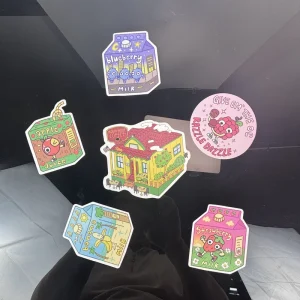 Customized Eco Sensitive Self Adhesive Aroma Odor Stickers New Fruit Floral Sniff Print Scratch Resistant