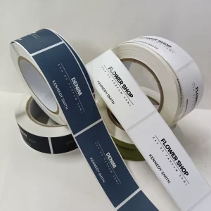 Customized Food Beverage Labels Private Label Vinyl Stickers Waterproof Adhesive UV Printing Glossy Surface Finish Food
