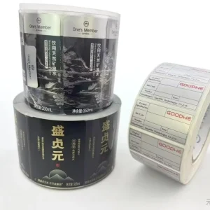 Customized Label Stickers Product Labels Alcoholic Beverages Adhesive Label