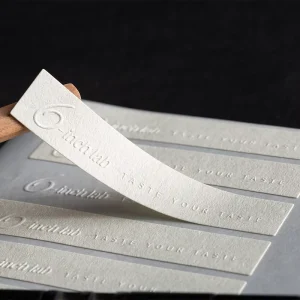 Customized Logo Embossed 3D Textured Stickers Bump Jewelry Perfume Label Stickers