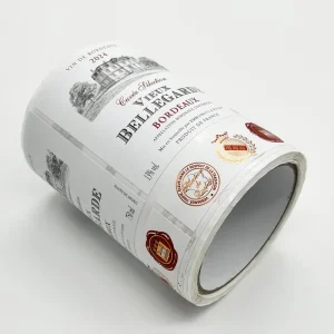 Customized Logo Luxury Wine Label Manufacturers Wine Labels Wine Bottle Stickers Hot Stamping Sticker Labels