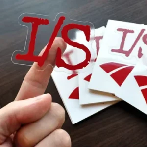 Customized Low Sticky Reusable Waterproof Removable Sticker