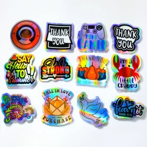 Customized PVC Waterproof Car Window Stickers Car Decorations Custom Die cut Vinyl Stickers Transparent Vinyl Stickers