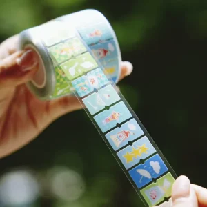 Customized Personalized Sticker Rolls Waterproof Irregular shaped Stickers Cultural and Creative Stickers