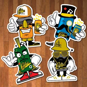 Customized Printing Die Cut Vinyl Stickers Customized Waterproof Cartoon Stickers Manufacturers Custom Stickers