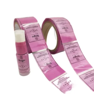 Customized Printing Food Shrink Film Plastic Packaging Composite Roll Semi Rigid Packaging Film Biscuits Small Bottle Laminated