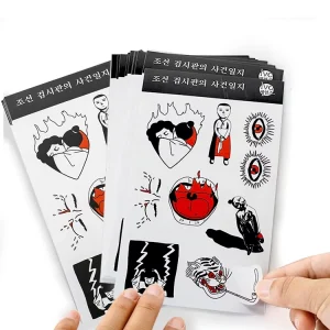 Customized Printing Logo Labels Vinyl Sticker Pet Sticker Sheet Sticker Sheets For Kids