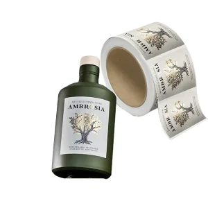 Customized Printing Self Adhesive Labels With Logo for Cosmetics Bottles Label Stickers