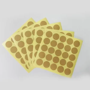 Customized Printing Stickers for Brand Packaging Kraft Paper Stickers Labels Stamps Stickers
