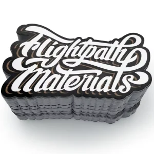 Customized Printing Waterproof Die Cut Stickers Weatherproof Glossy Vinyl PVC Stickers