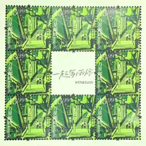 Customized Stamp Stickers Waterproof Self adhesive Decals Star Support Customizations Special shaped DIY