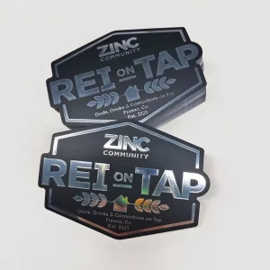 Customized Vinyl Logo Laser Holographic Cartoon Waterproof UV Resistant Die Cut Sticker Self-Adhesive Label Printing Stickers