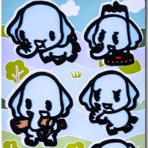 Cut Stickers Kawaii Sticker Custom PVC Vinyl Decal Decorative Decals Adhesive Decals for Kids Stickers