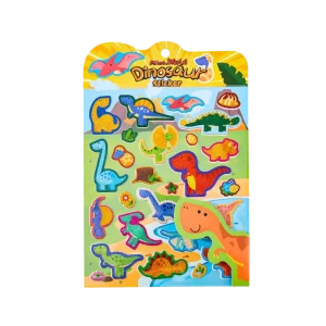 Cute Cartoon Puffy Stickers 3D Foam Bubble Sticker Sheet for Kids Reward School Stationery Gift