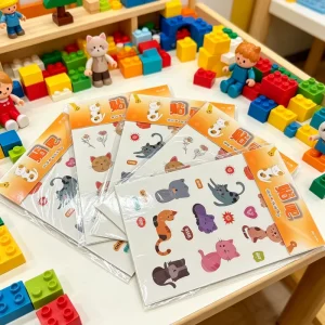 Cute Decorative Sticker Waterproof Vinyl Paper Stickers Set for DIY Crafts, Diary, Stationery, Party Favors & Daily Decoration