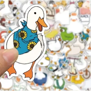 Cute Self Adhesive Stickers Custom Die Cut Vinyl Decorative Waterproof Sticker Decals