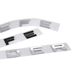 DEFENDER Letter Badge Car Stickers for Land Rover New Defender Cover Label Accessories Front Refitted Trunk Decoration Decals