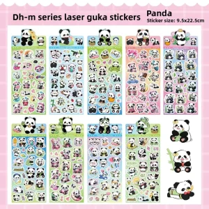 DHF273 Kinds of Cartoon Chiikawa Capybara Stickers Kawaii Dog Style DIY Sticker Cute Student Sticky Stickers Girl