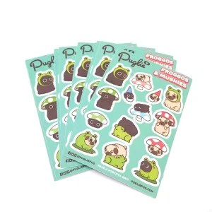 Decals Customs Sticker Sheet Die Cut Stickers Adhesive Paper Vinyl Personalized Anime Cute Kiss Cut Cartoon Printing Waterproof