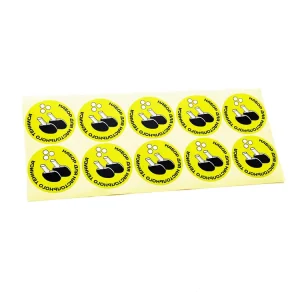 Decorative Transparent Sticker Clear Label Sheets Kiss Cut Sticker Sheet Custom Vinyl Sticker