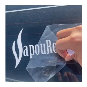 Die Cut Adhesive Custom Transfer Letters Logo Stickers Decals