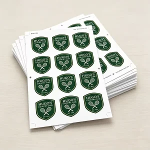 Die Cut Custom Logo Self adhesive Gloss Lamination Eco Friendly PVC Material CMYK Colors Decorative Stickers Sheet Individual