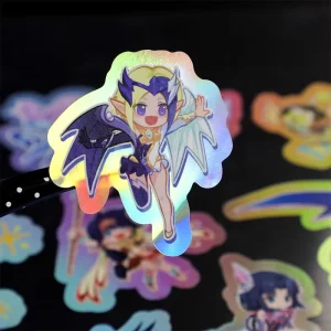 Die Cut Stickers Custom Holographic Vinyl Sticker Printing Car Decal
