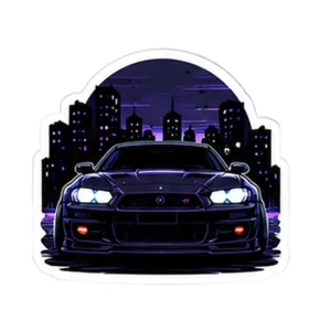 Die Cut Vinyl Decals Irregular Shape Holographic Stickers Custom Personalized Cartoon Logo Waterproof Stickers for Car
