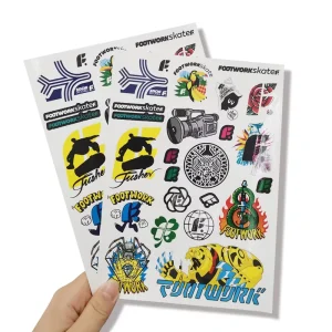 Die Cut Vinyl Stickers Custom Clear Full Page Vinyl Sticker Labels Sticker Sheet
