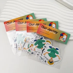 Die cut logo Stickers Printing and Customization Waterproof Outdoor Self adhesive Die cut Stickers Customization