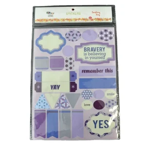 Die-cutting Self-adhesive Cartoon Pattern Rectangular Stickers for Holiday Decoration