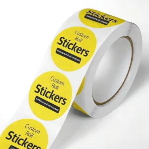 Digital Custom Printing Business Waterproof Vinyl Sticker Label Roll