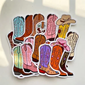 Digital Printed Waterproof PVC Cartoon Stickers Self Adhesive Die Cut Vinyl Decorative Decals
