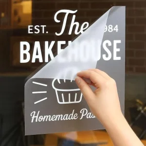 Digital Printing Decal Sticker Storefront Advertising Window Sticker Transfer Stickers
