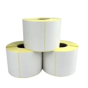 Direct Thermal Label Self-Adhesive Paper Label Sticker Roll Hot Melt Glue