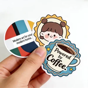 Dishwasher Safe Vinyl Stickers Custom Waterproof Printing Label for Smooth Clean and Dry Surface Top Brand PT