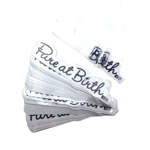 Durable Adhesive Vinyl Stickers Custom Quote Style Die Cut Decals for Promotion & Gifting