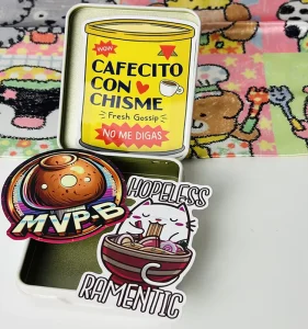 Easy to Peel and Apply Die Cut Sticker Waterproof Fashion Die Cut Vinyl Custom Printing Stickers