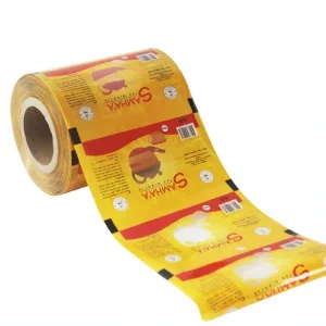 Eco Friendly Custom Printed Labels Waterproof Self-Adhesive PVC Vinyl Stickers Food Grade Packaging Roll Film