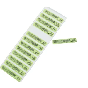 Eco Friendly Offset Printing Identification Decal Strong Self Adhesive Roll Form Custom Printed Tracking Label