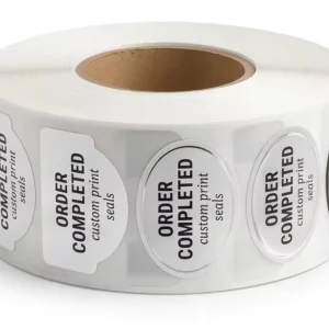 Eco Friendly Vinyl Acrylic Adhesive Waterproof Custom Printed Self Adhesive Label for Food Packaging